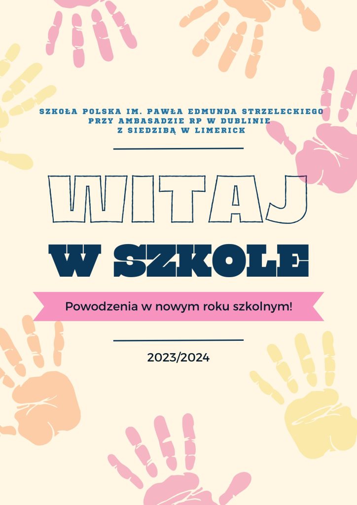 Rozpoczęcie roku szkolnego 2023/2024. Wydarzenia z roku szkolnego 2022/2023: Gołąbki pokoju / Dzień nauki / Bale szkolne / Święta majowe / Dzień dziecka / Wycieczki szkolne / Zakończenie roku szkolnego 22-23