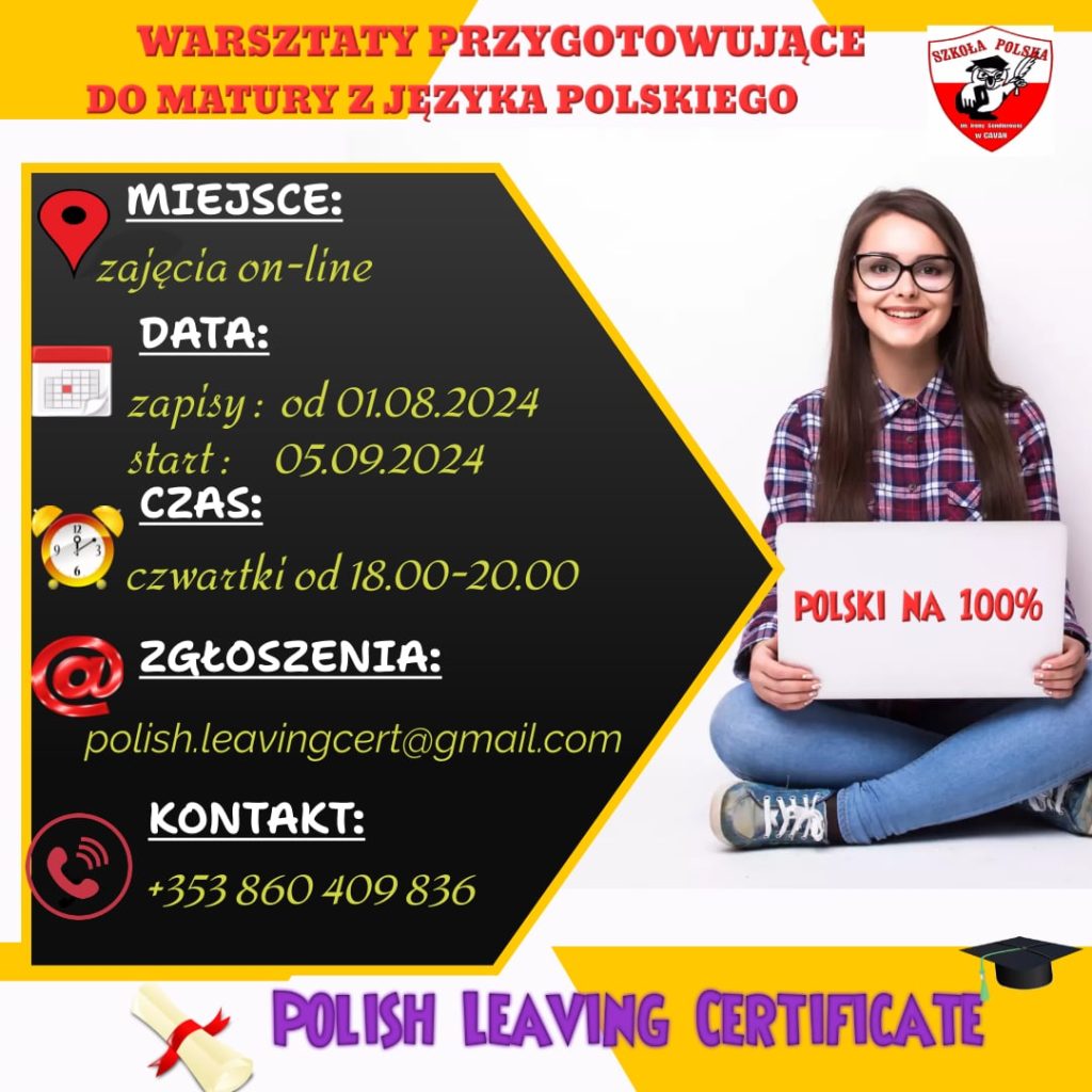 Warsztaty przygotowujące do matury z języka polskiego