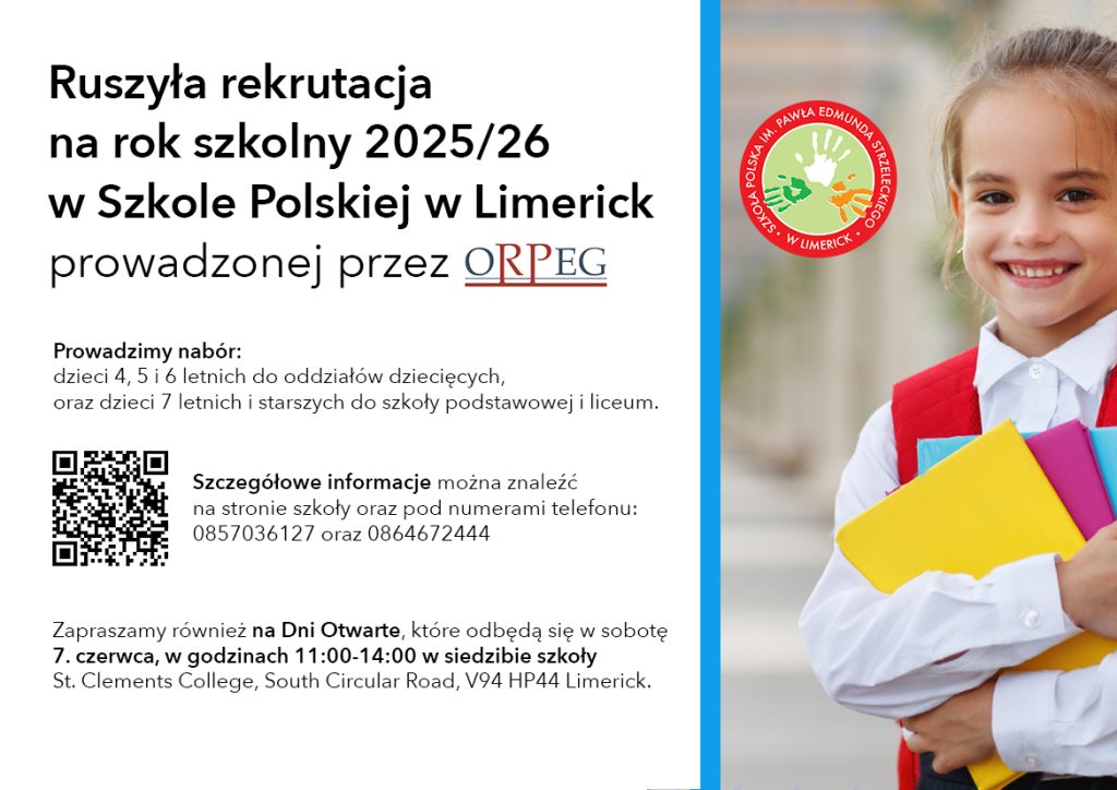 Rekrutacja na nowy rok szkolny oraz Dni Otwarte.